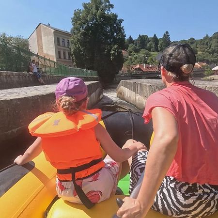 Penzion Zahrada Nad Rekou, Restaurace A Kavarna - Parkovani Gratis Zlatá Koruna Εξωτερικό φωτογραφία
